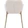 Daniella Dining Chair in Cream Velvet & Gold Steel (Set of 2)